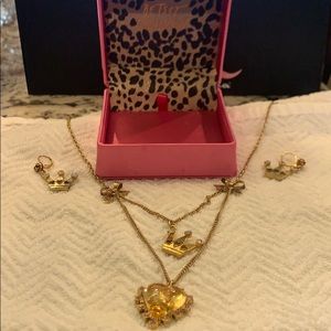 Betsey Johnson Necklace/Earing set